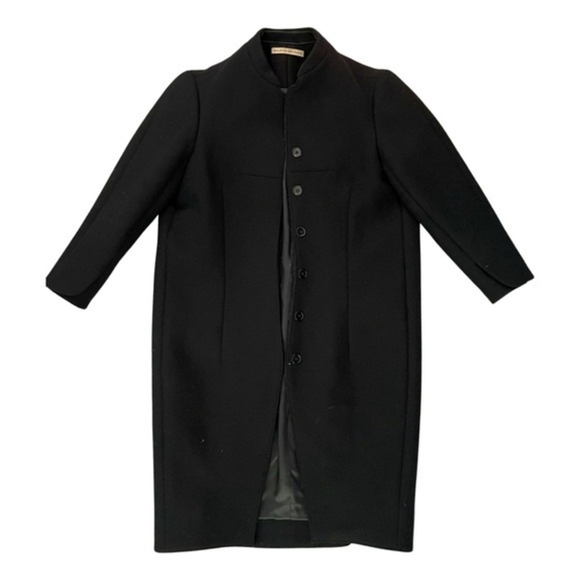 Balenciaga Black Peacoat Size 40 Extra Small - Picture 1 of 9